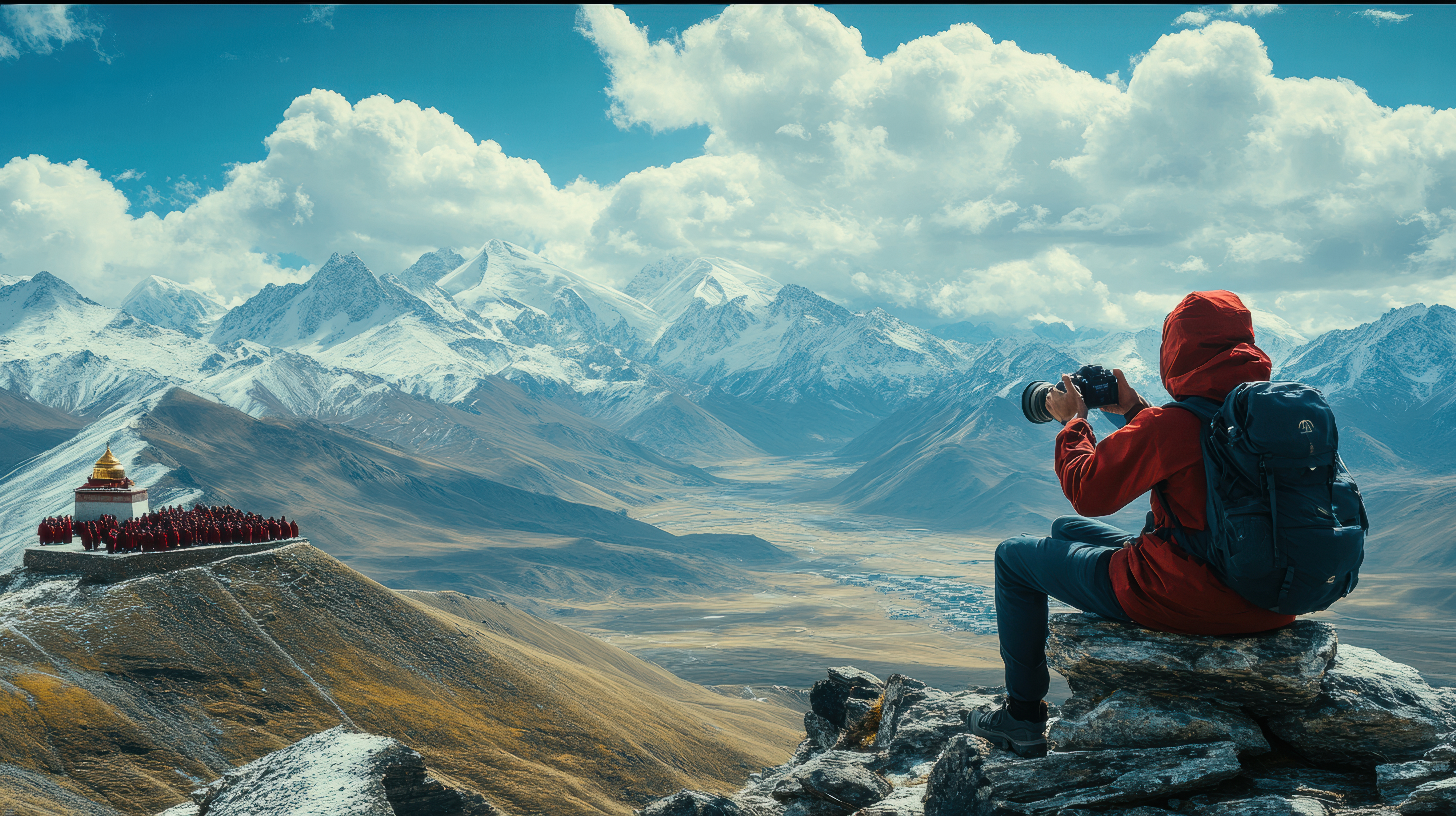 Developer workspace with code and creativity